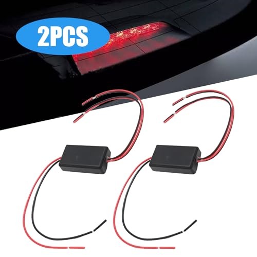 2Pcs GS-100C Flash Strobe Controller, Replacement for LED Tail/Brake/Turn