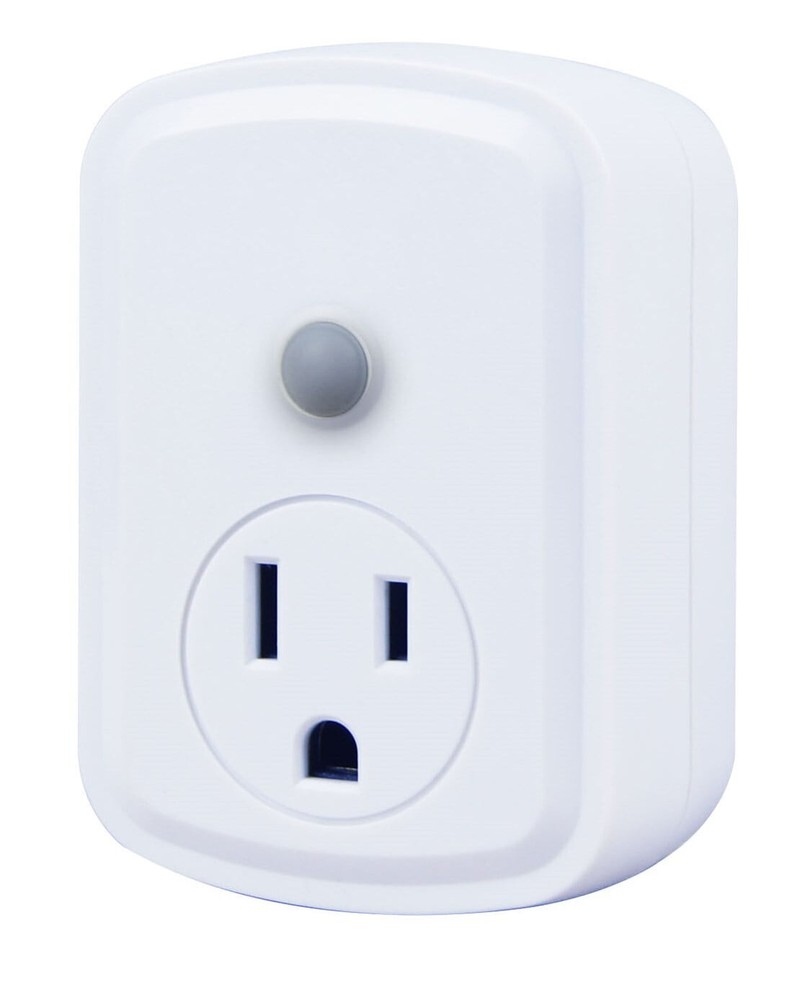 Hyper Tough Indoor 1-Outlet Wireless Remote Control, White