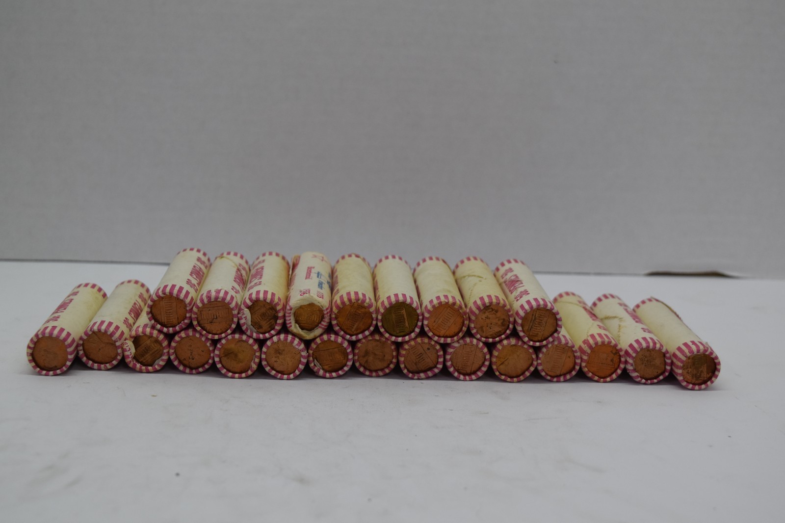 24 bank rolled penny 1981 D and other years pennies 14721