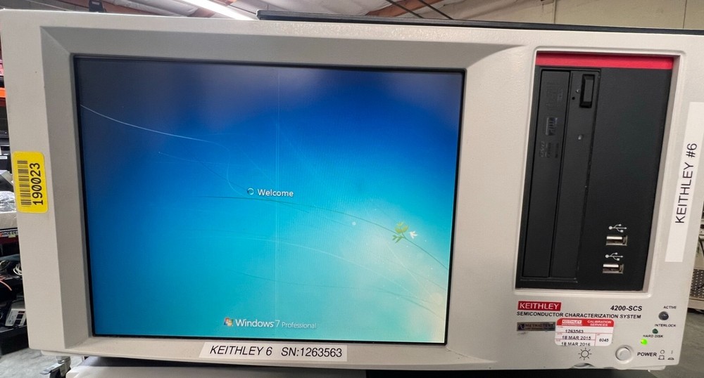 Keithley 4200-SCS Parameter Analyzer 4 SMU & SMU Triax & Upgraded