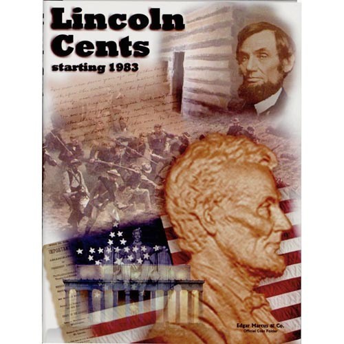 Lincoln Cents Coin Folder #3 1983-2008
