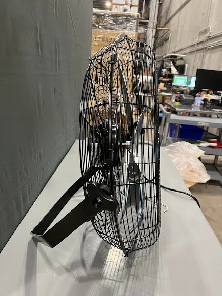 Boltic 20" Wall-Mounted 3-Speed Workstation Fan - 3,540-4,680 CFM, 120V