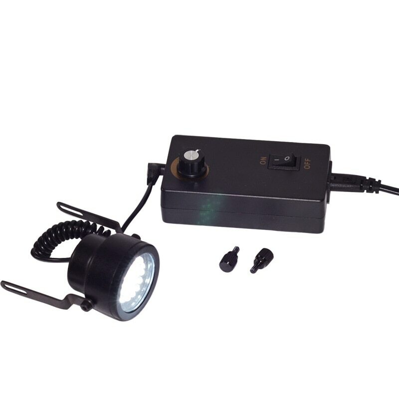 90-240V 28 LED Lamp Beads Angle Brightness Adjustable Microscope Llight Source