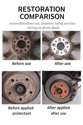 Wheel Hub Rust Removal Tool Kit – Includes 2 Replacement Discs, Copper Paste &