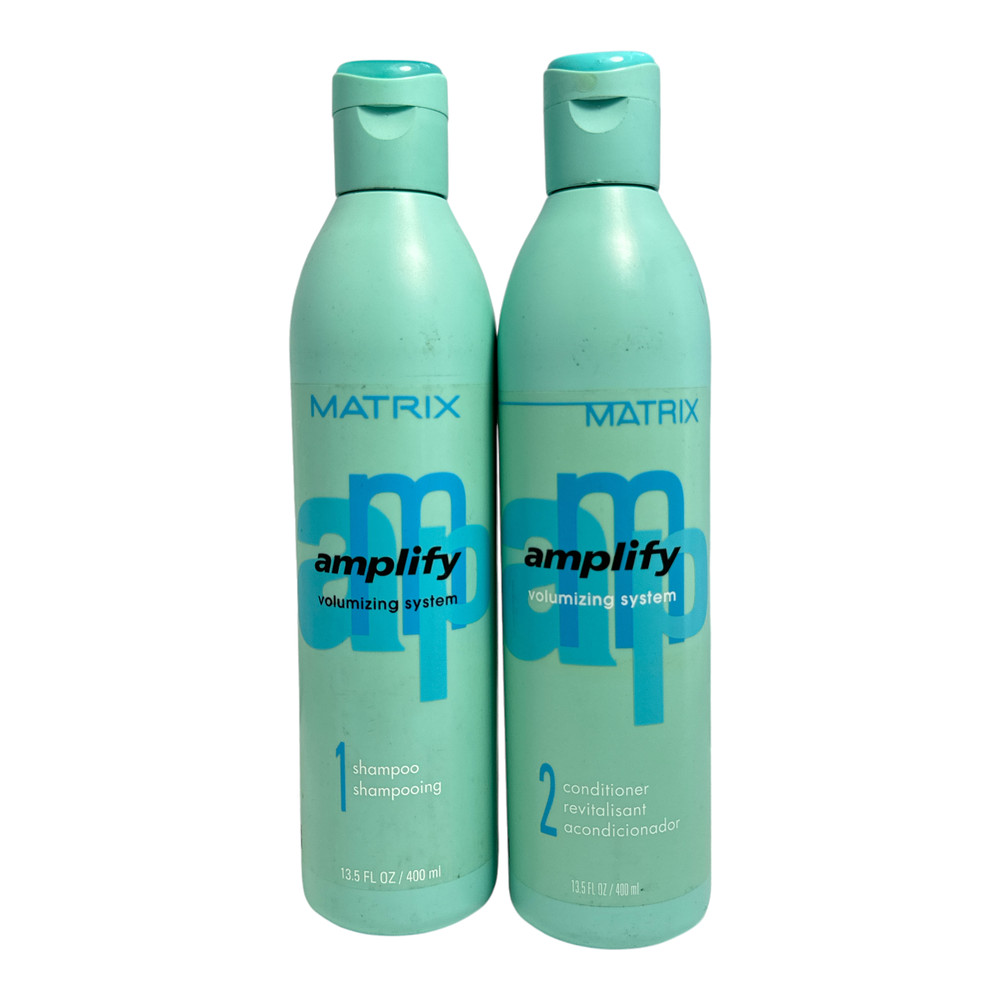 Matrix Amplify Volumizing System 1 Shampoo 2 Conditioner 13.5fl.oz./400ml New