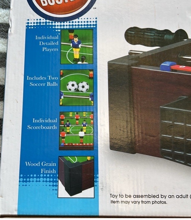 Dave & Buster Fooball table Tabletop soccer. New