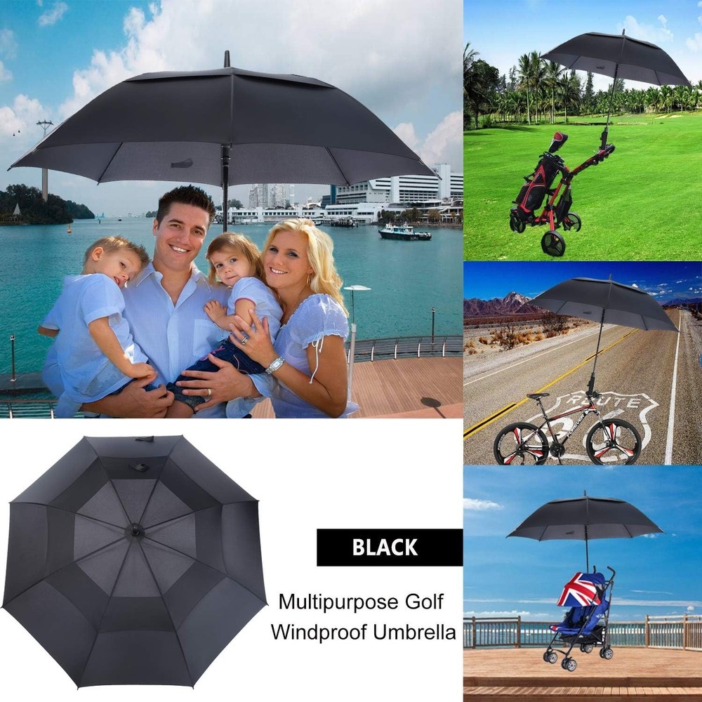 XL Golf Umbrella, 72 Inch, Automatic Open, Windproof Vented