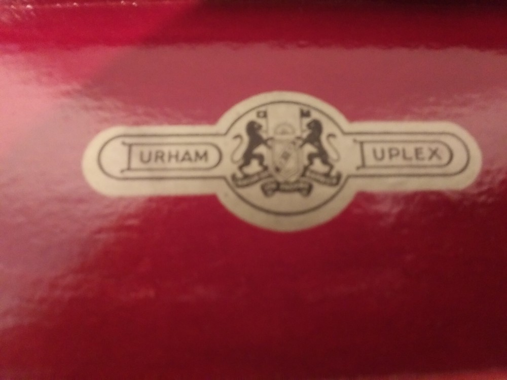 Vintage Durham Duplex Razor- w/ original Box