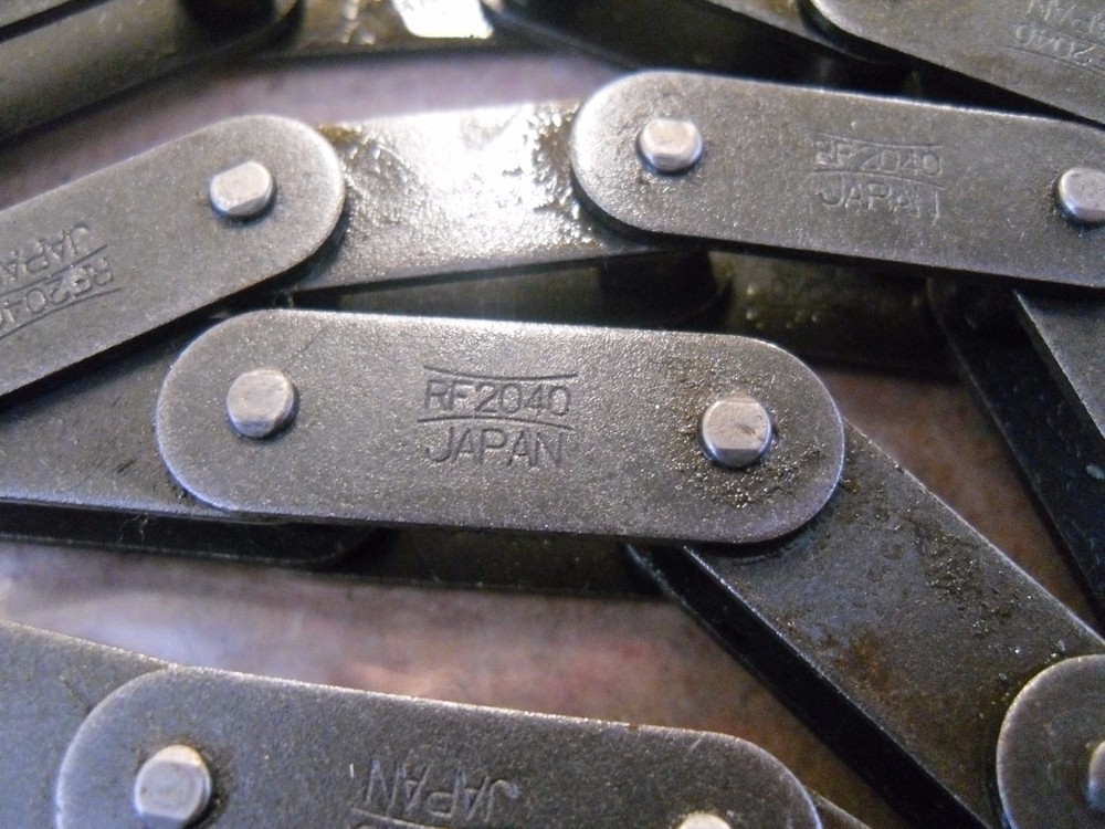 HITACHI RF2040 ROLLER CHAIN 10 FT WITH 1 CONNECTING LINK