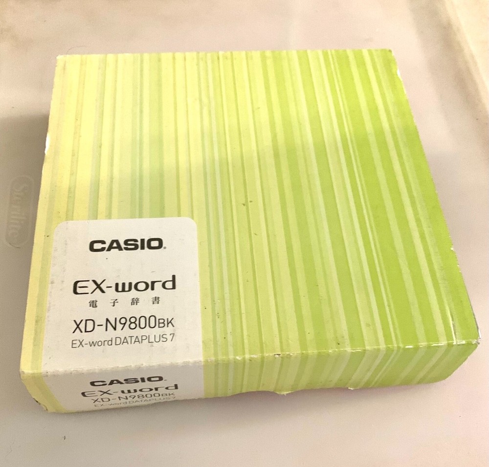 CASIO Electronic Dictionary Exword High School Model XD-SR4800BK Black