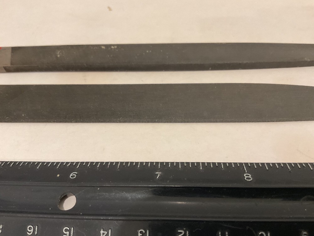 New Qty (2) Simonds 6" Knife Smooth Files