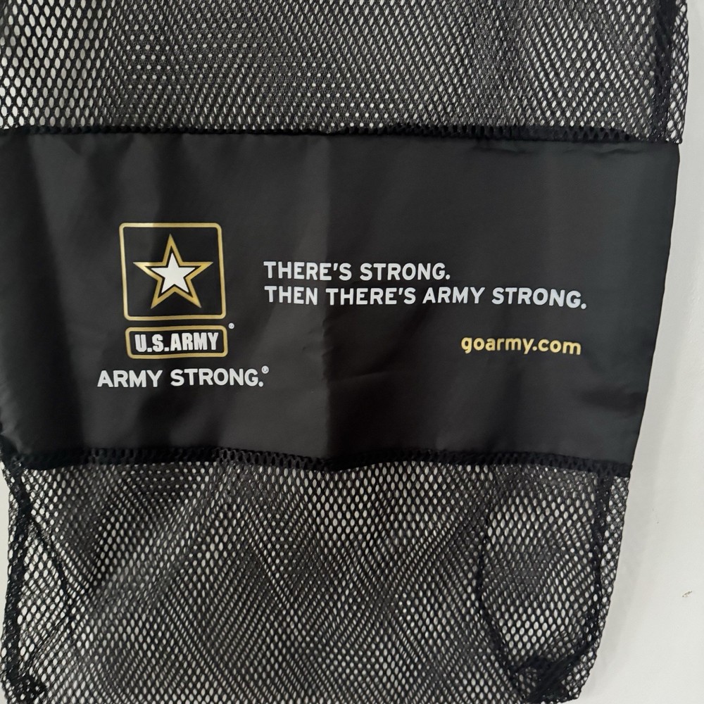 Army Laundry Storage Bag, mesh drawstring 30” x 21" new