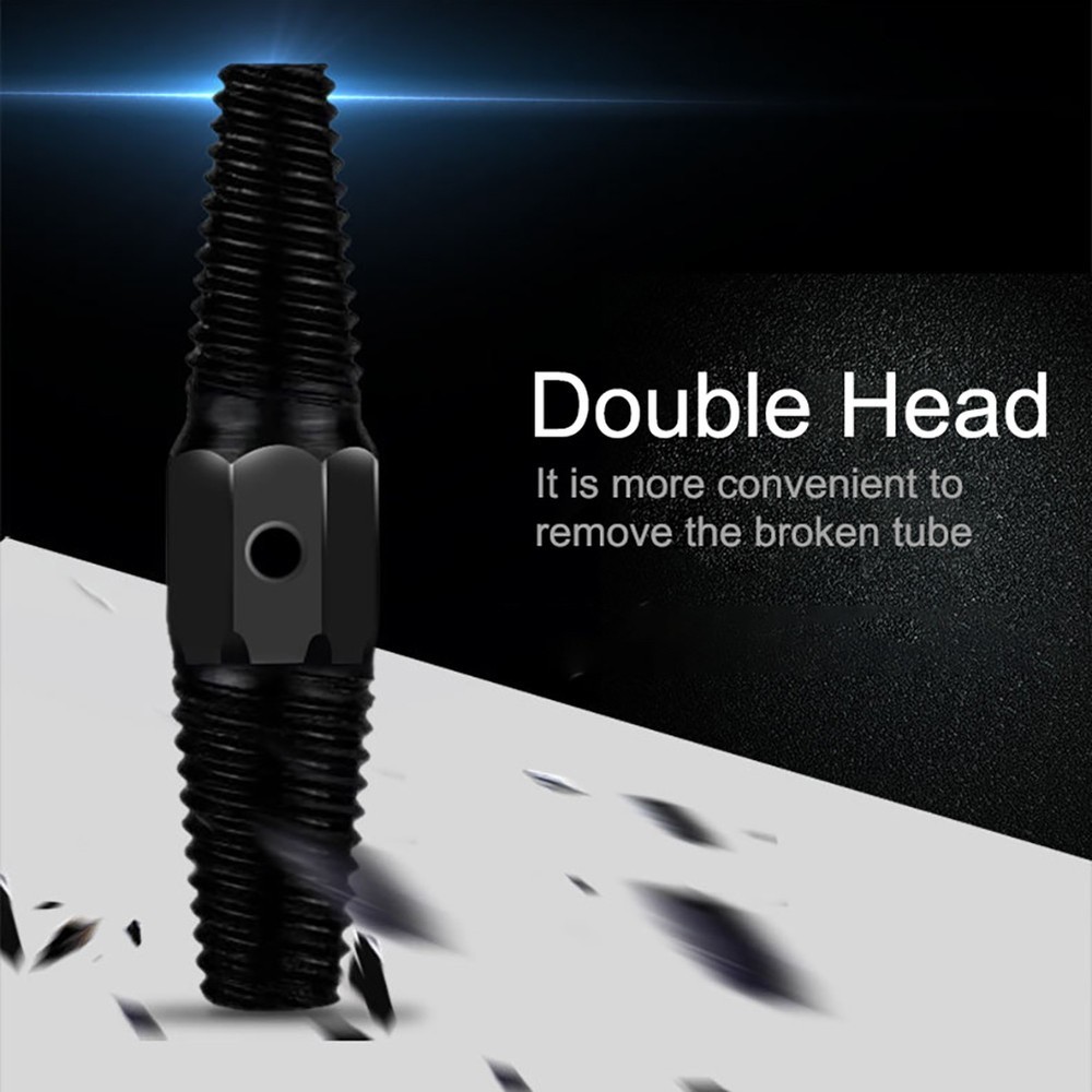 Carbon Steel 1/2 3/4" Multi-functional Extractor&Crowbar Drill Bits Double Head