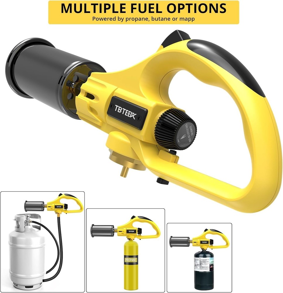 Refillable Propane Torch for Home Cooking - Safety Features & High Performance