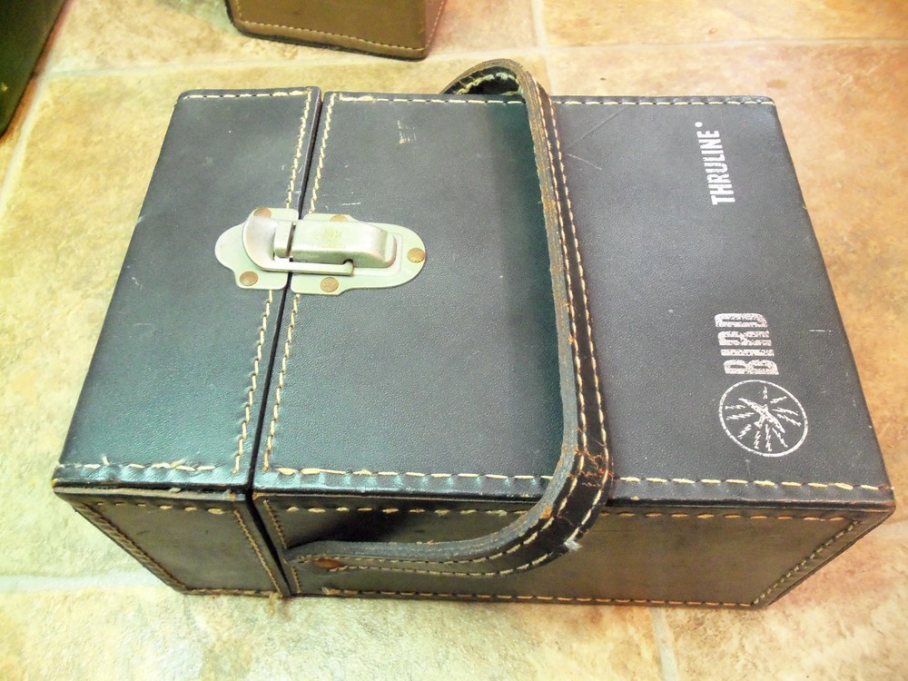 BIRD 43 LEATHER CASE FOR WATTMETER & ELEMENTS