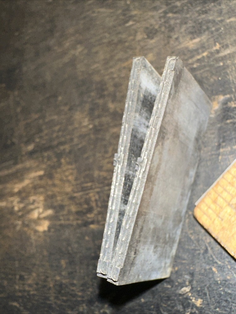 Printing Blocks “ Decorative Ornamental Borders “ Thin Lead Blocks