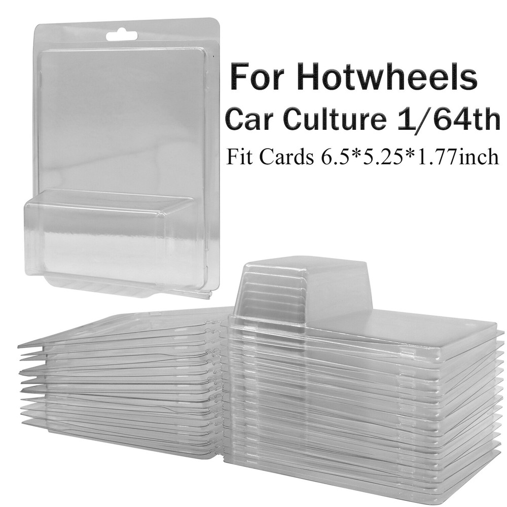 10Pack Display Protector Sterling Protector Case for Hot Wheels Premium Line