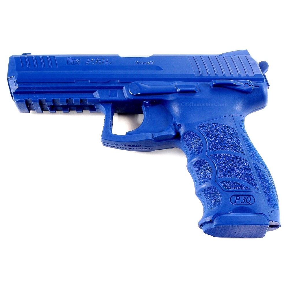 Blue Training Prop for H&K P30L - Solid Resin - Not a Gun