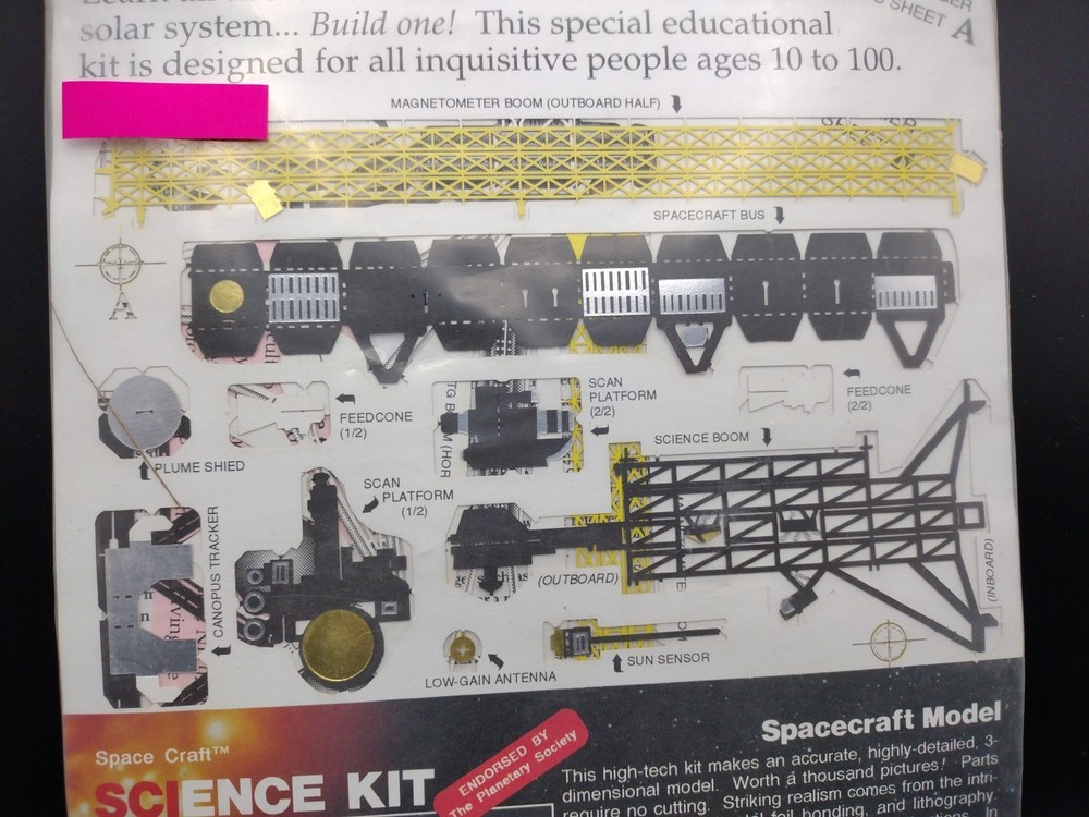 Vintage Voyager Model Science Kit Never opened