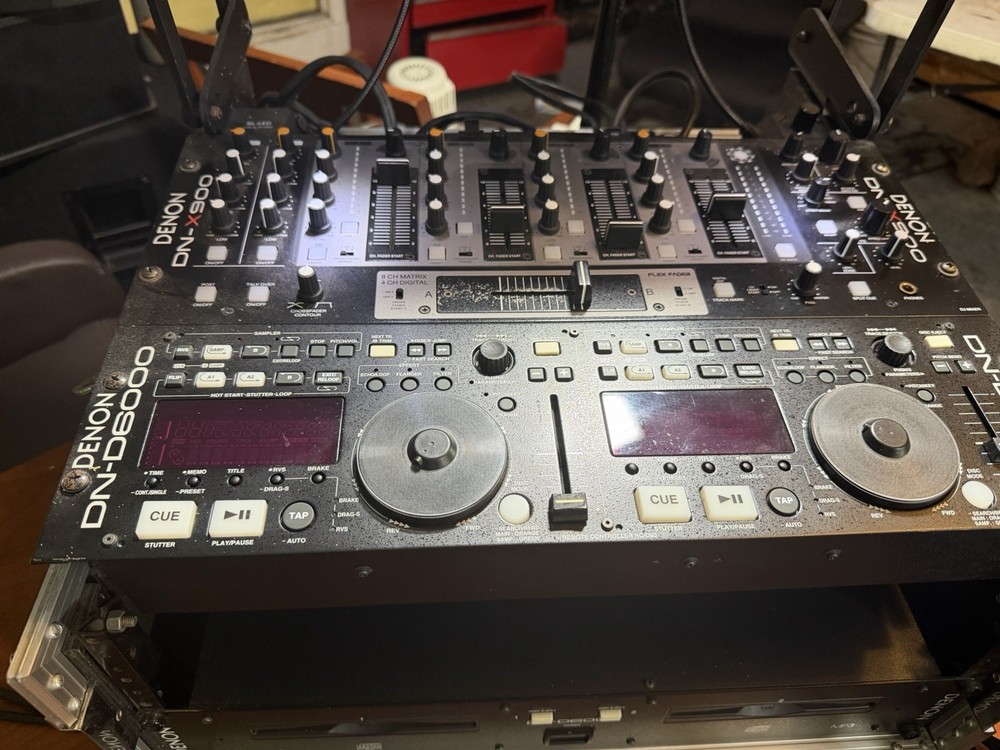 Denon DN-D6000 & DN-X900 DJ Package MP3 Playback Hot Start Stutter Loop Case