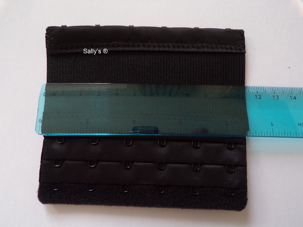 Sally’s ® ELASTICISED BRA EXTENDER - 6 HOOKS 3 ROWS