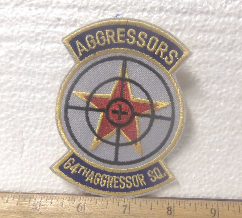US Air Force - 64th Aggressors Squadron Embroidered Patch
