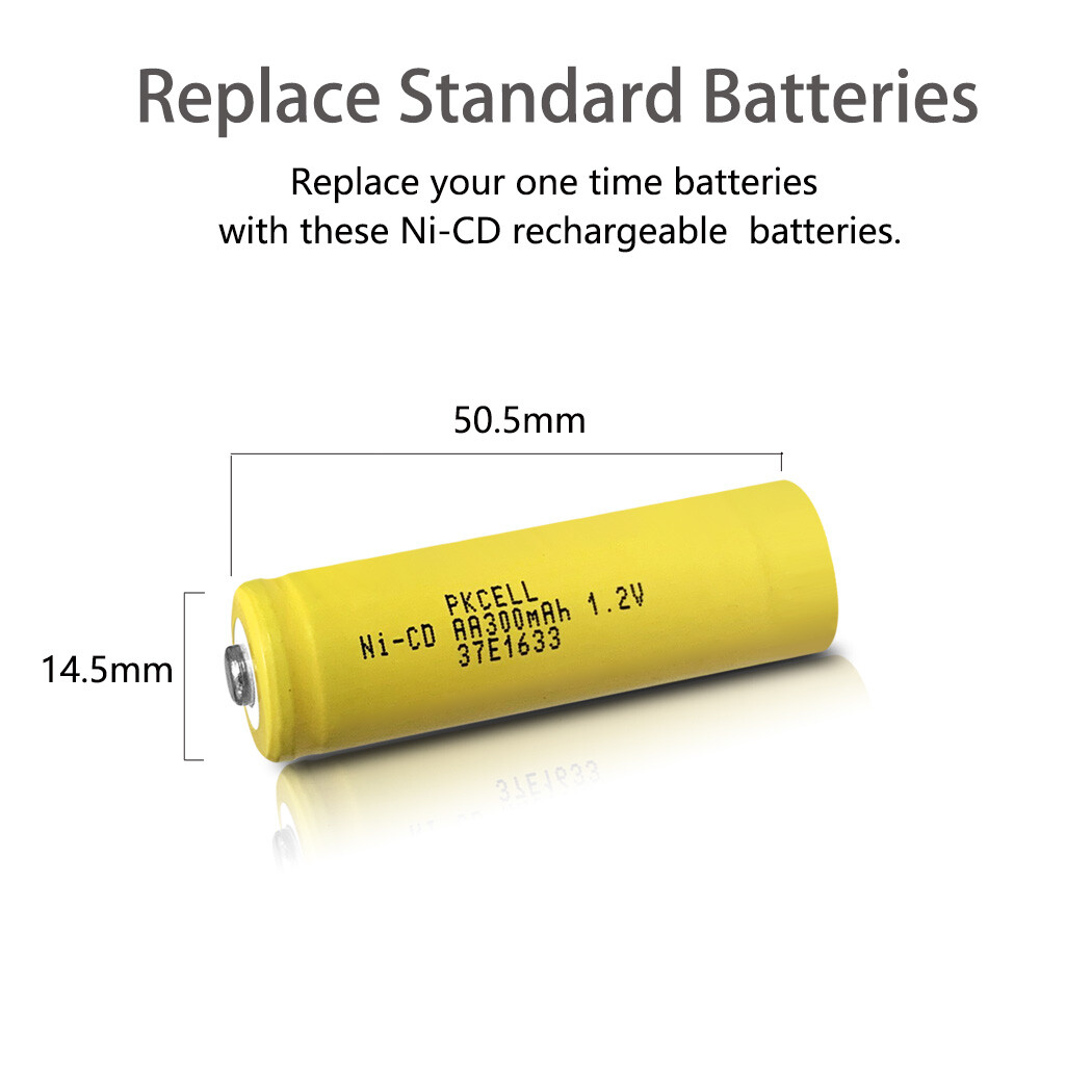 1.2v AA AAA Rechargeable Batteries NiCd Battery for Garden Solar Ni-Cd Light Lot