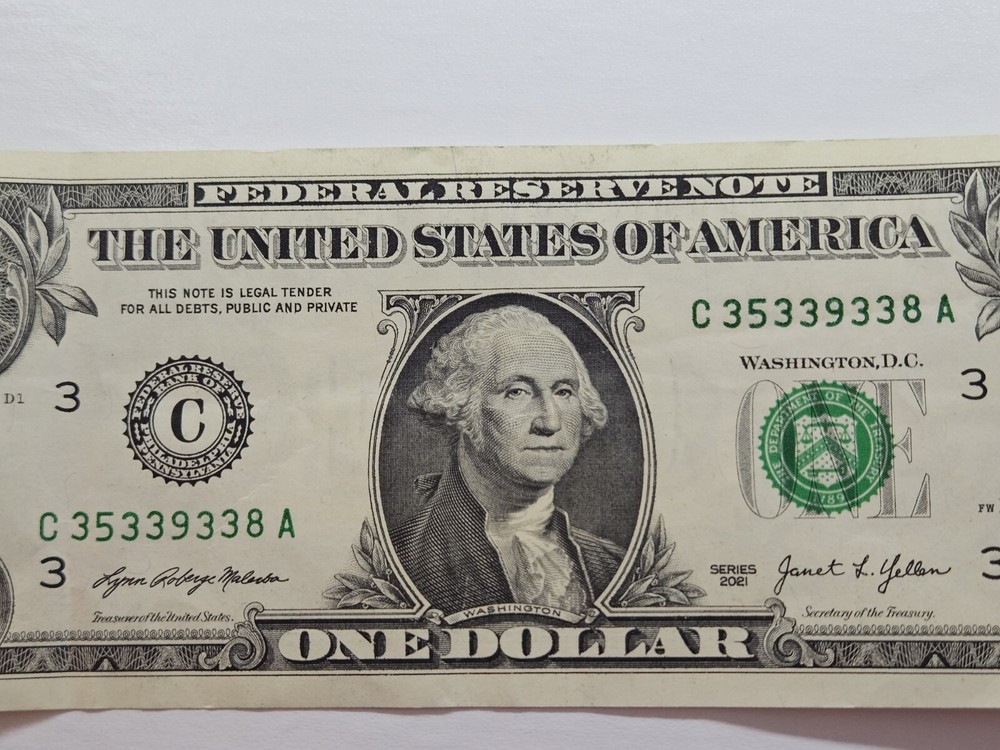 Error 1 Dollar Overinked Serial Number