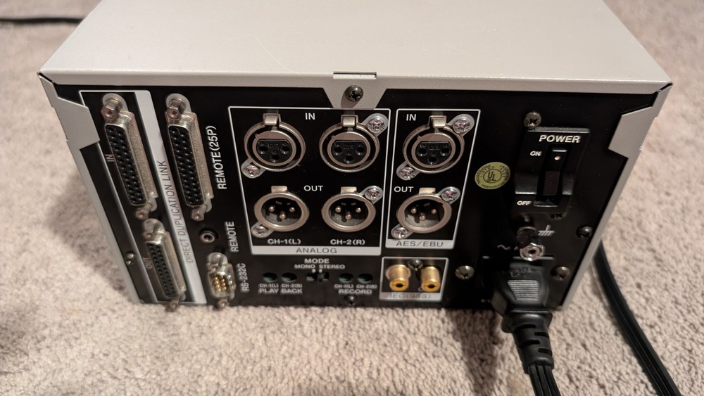 SONY MD RECORDER MDS-B5 Mini Disk Player Recorder