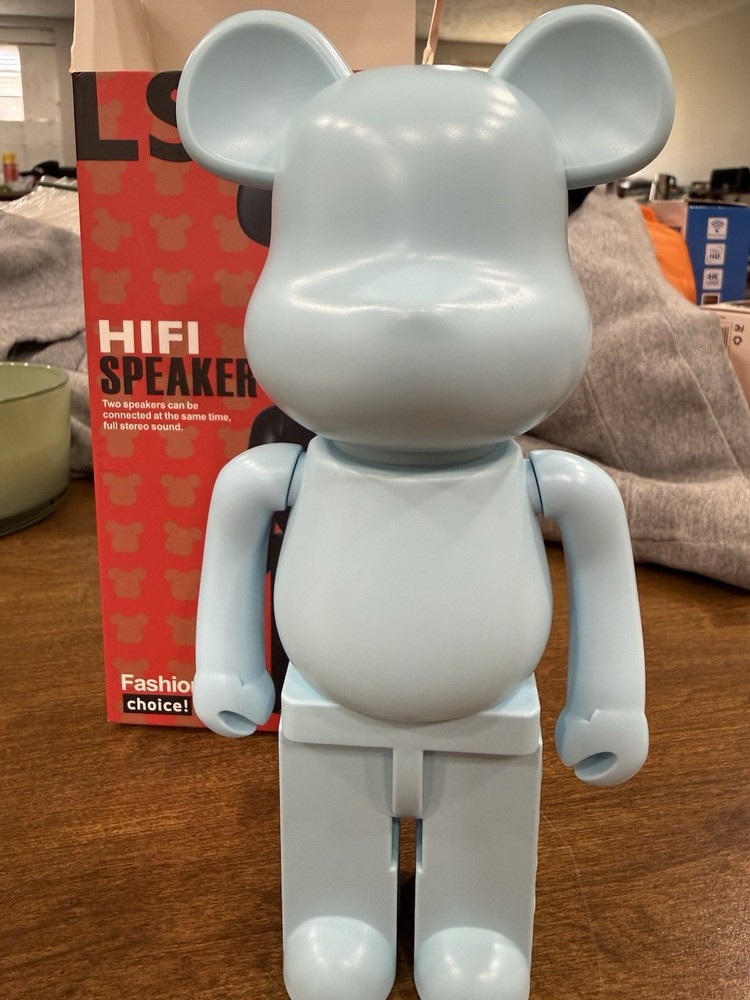 HiFi Wireless Speaker LS-02 Bear-Shaped, Bluetooth, Blue