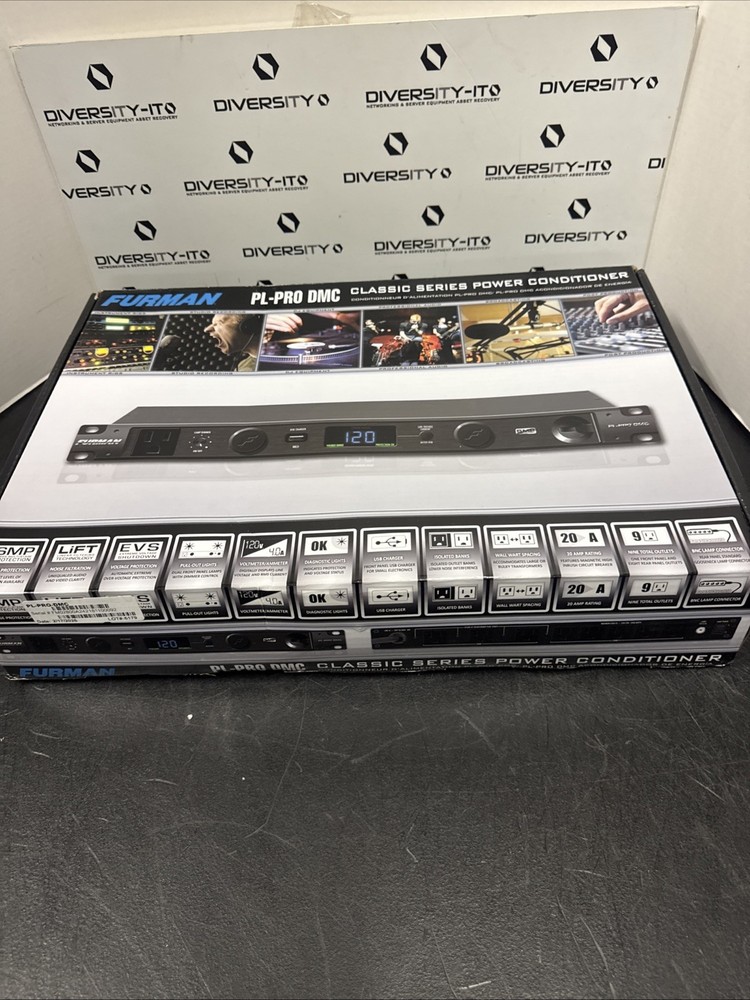 Furman PL-PRO DMC 20 Amp Power Conditioner with Voltmeter