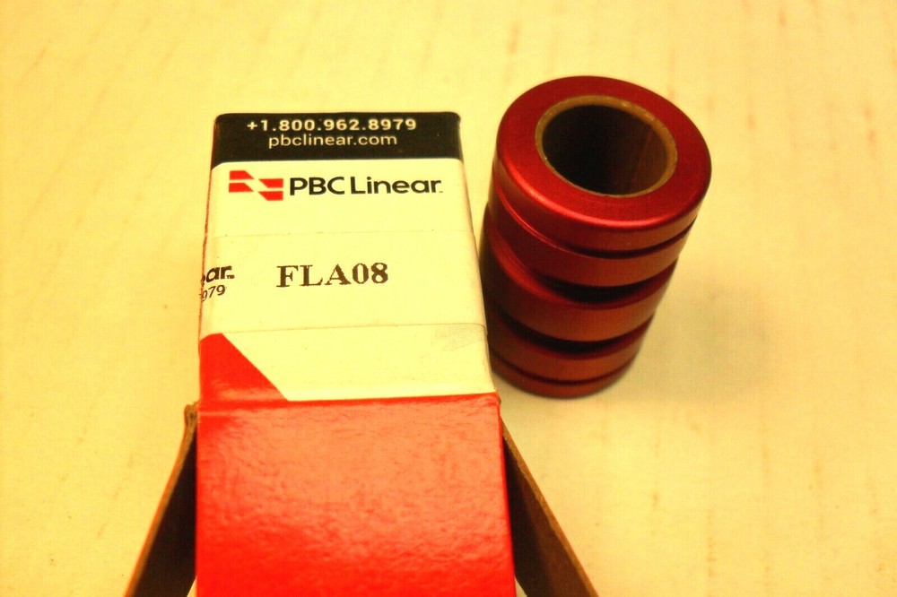 PBC Linear FLA08 Simplicity Linear Plain Bearing 1/2" Bore