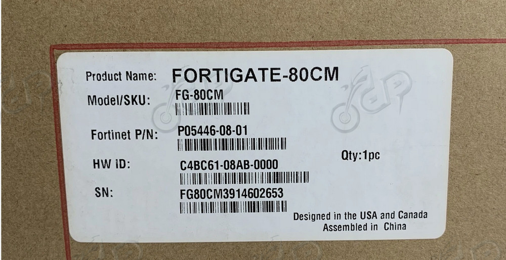 Fortinet--FORTIGATE 80CM---Fortinet FG-80CM Network Security Firewall  Unused –