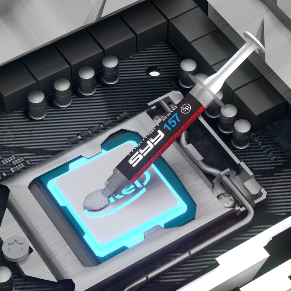 15 Grams Thermal Paste for CPUs and GPUs - Easy Apply, Lasts 5