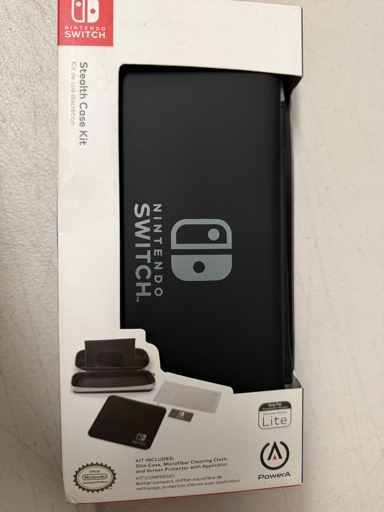 PowerA Stealth Case Kit for Nintendo Switch Lite – Protective Travel Case