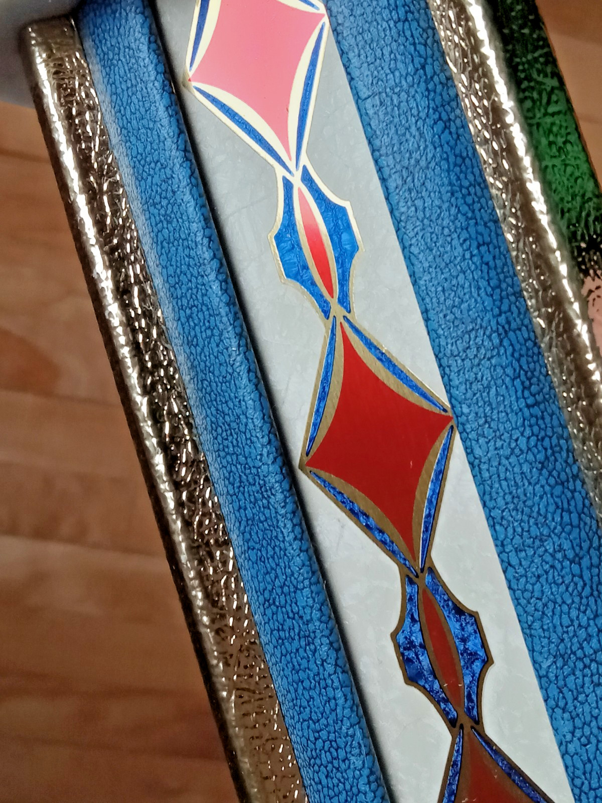 Vtg MCM Deco Italian Marble Baseball Softball Trophy Gold Metal Mid Century EUC