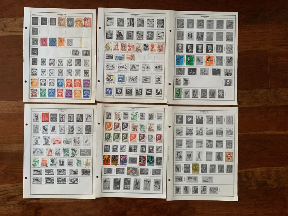 Yugoslavia -Large Collection Lot - Used - Mint Hinged