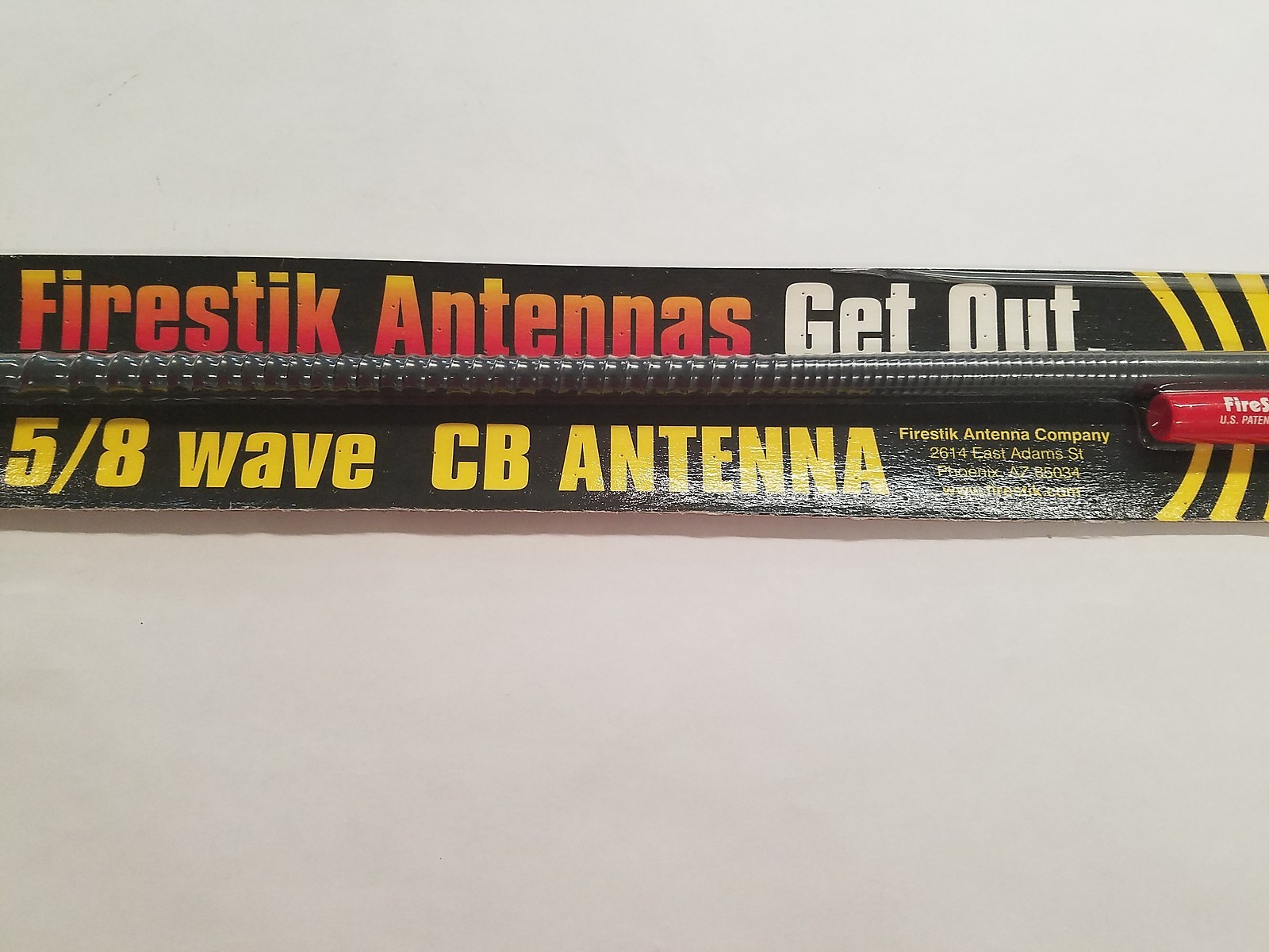 Firestik II FS2 Black 2 ft. Fiberglass CB Radio Antenna w/ tuneable tip 2 foot