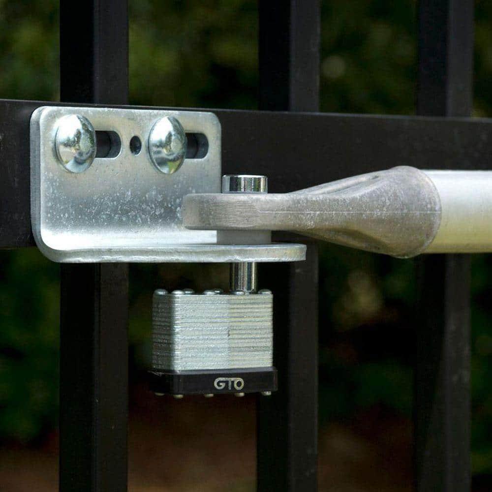 Mighty Mule Gate Opener Security Pin Lock Swing Gate Replacement Pin 2 Keys DIY