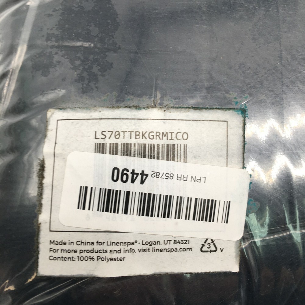 Linenspa LS70TTBKGRMICO Down Alternative Microfiber Black Comforter Twin