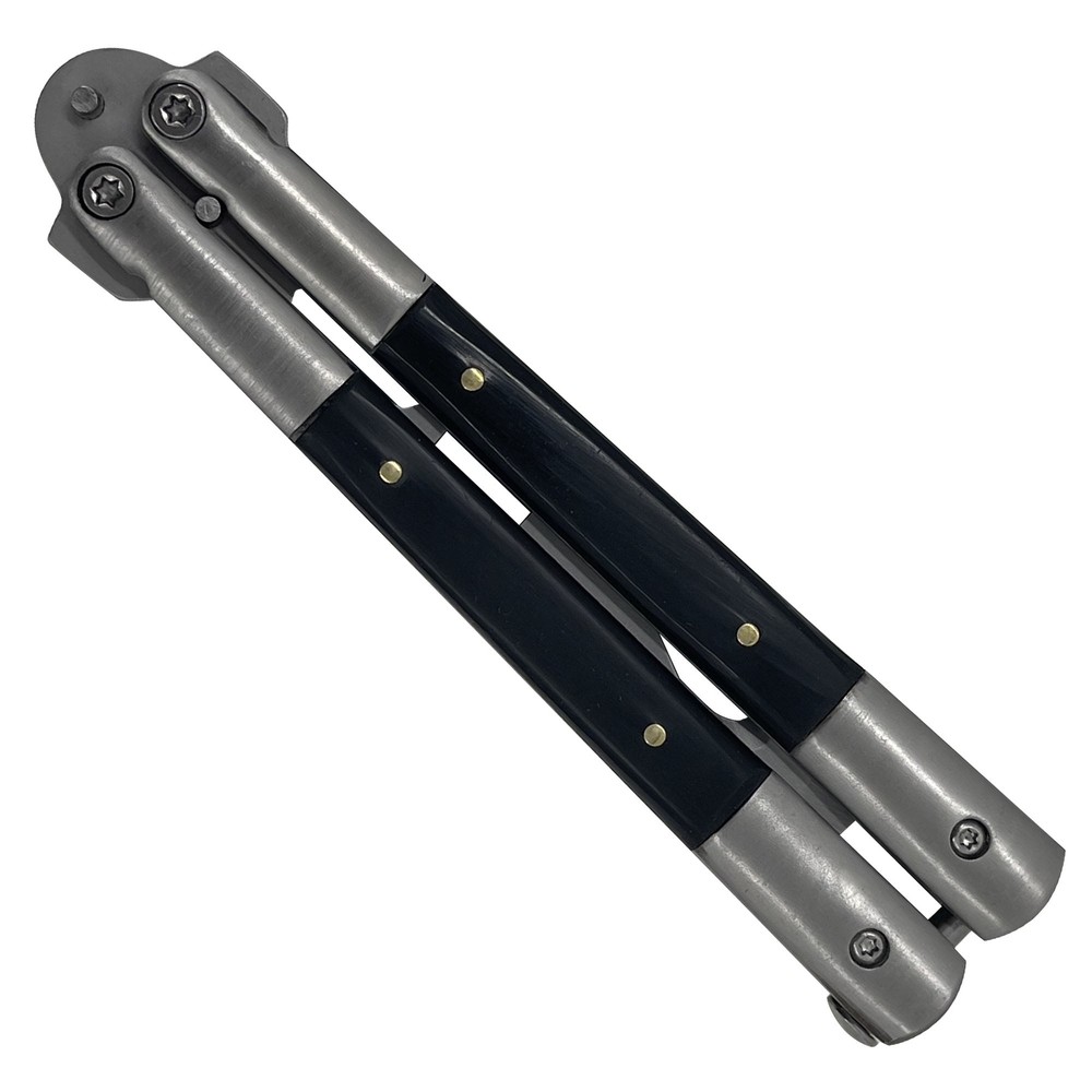 Tuxedo Black Butterfly Style Multitool Blade Trainer