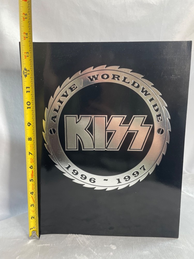 Vintage Tourbook KISS Alive Worldwide 1996-1997 Concert Tour