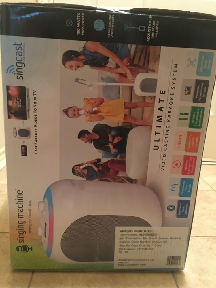 Singcast Karaoke Machine