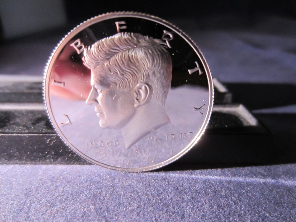 2002-S Kennedy Half Dollars Silver Deep Cameo Mirror Proof Upper Grading Range