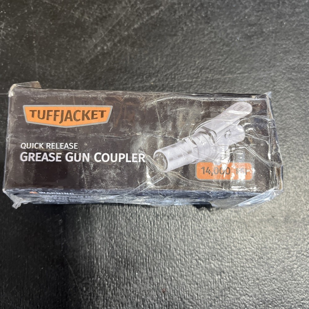 Genuine TUFFJACKET  Quick Release Grease Coupler 14,000 PSI