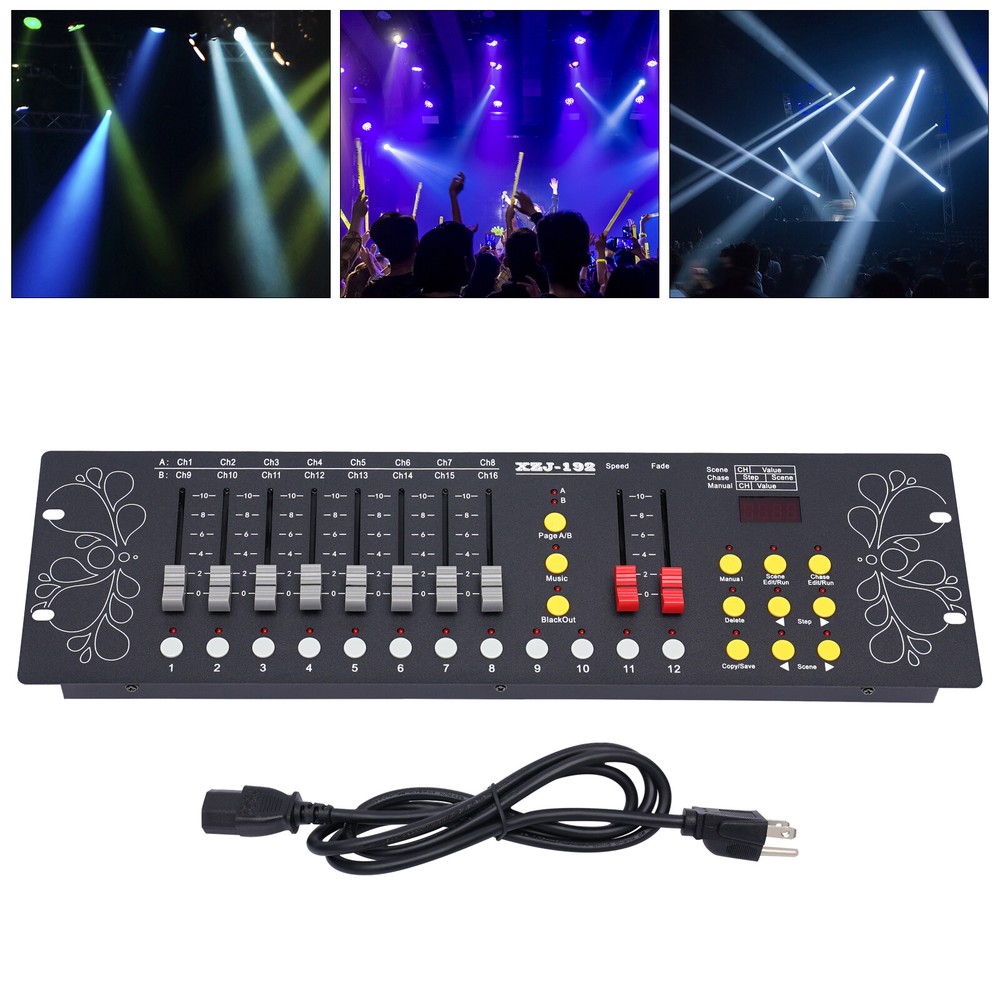 Operator Console Controller For Stage Lighting DJ Party DJ DMX 512 192 Channels