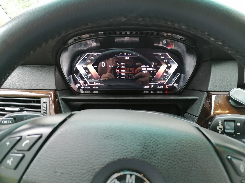 12.3''DigitaI Instrument Cluster For BMW 5 Series E60 E61 E63 E64 M5 Speedometer