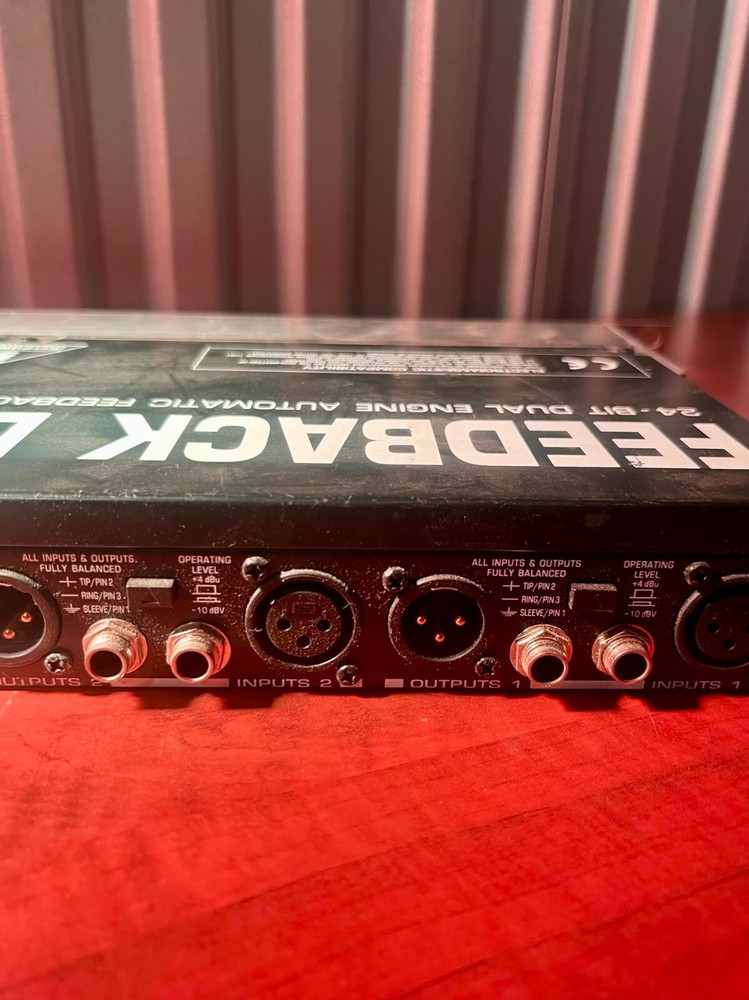 Behringer DSP1124P 24-Bit Dual Engine Feedback Destroyer Parametric EQ