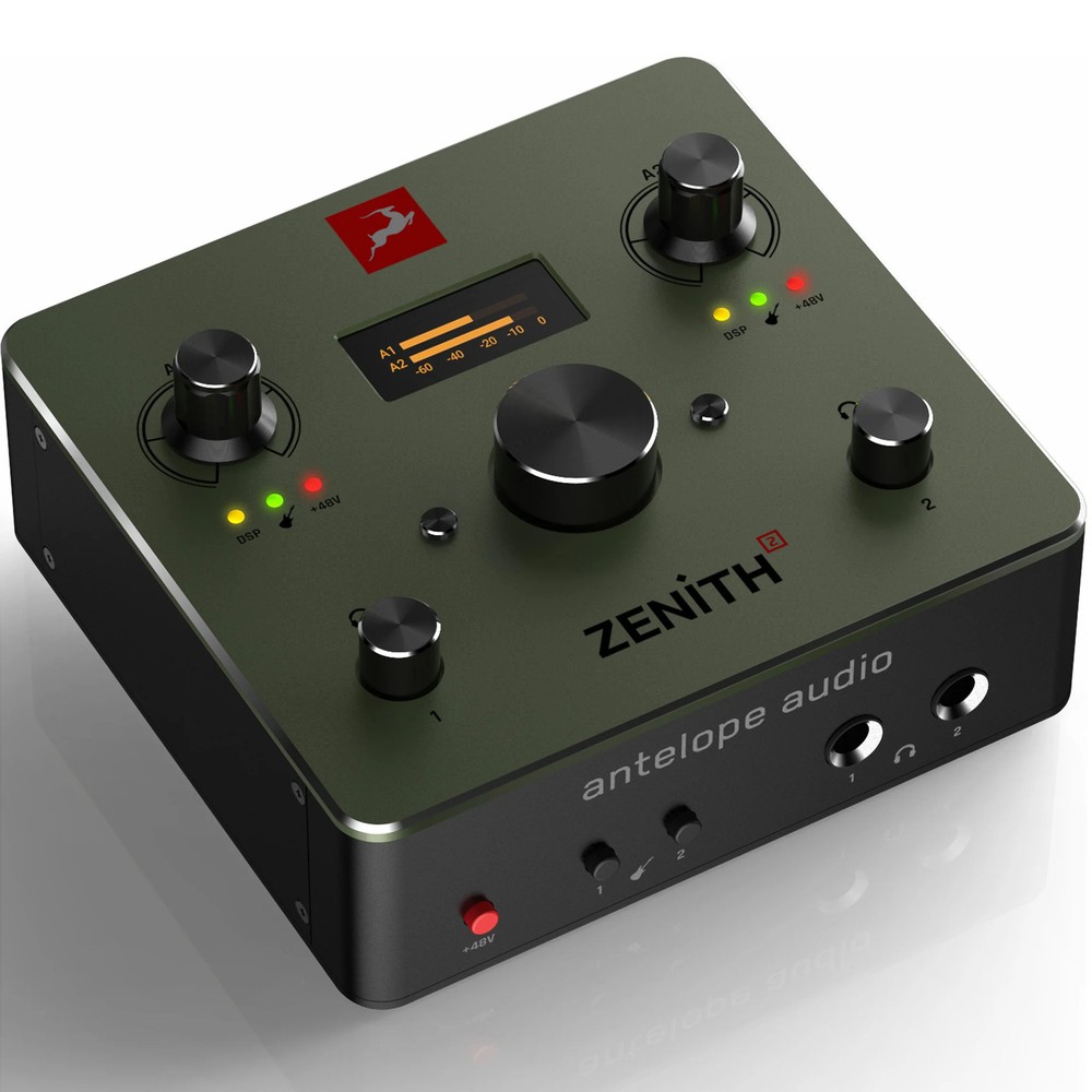 Antelope Audio Zenith 2 - 2x2 Bus-Powered USB-C Audio Interface