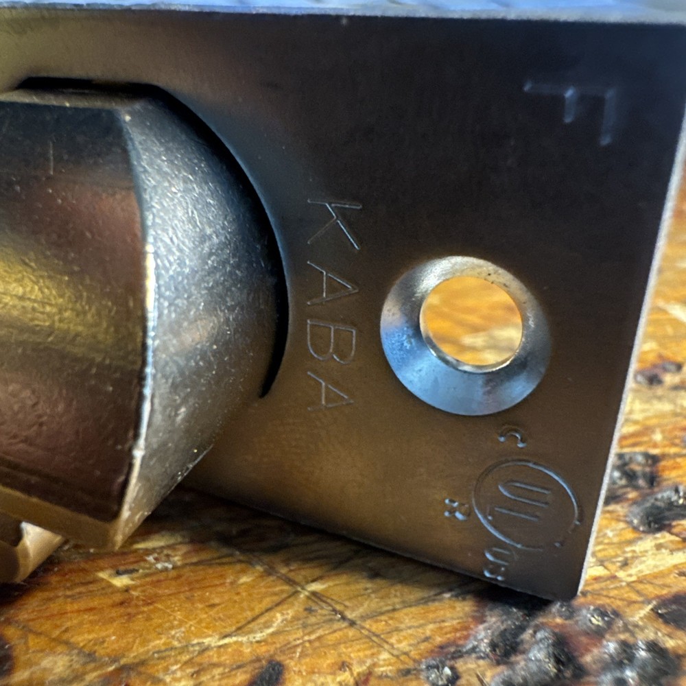 Kaba SimplexD6-PKG-1781 1995 1/2" Floating Front Throw Latch 2-3/4" Backset 6GA7